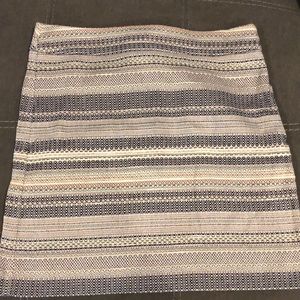 Loft above the knee length skirt